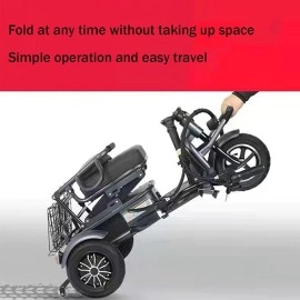 Small Three-Wheeled Folding Scooter