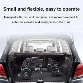 Small Three-Wheeled Folding Scooter