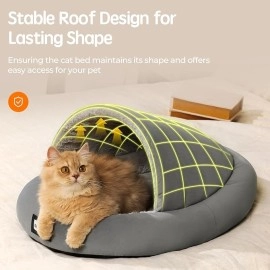 Cat Beds with Removable Cushion