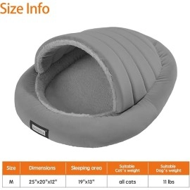 Cat Beds with Removable Cushion