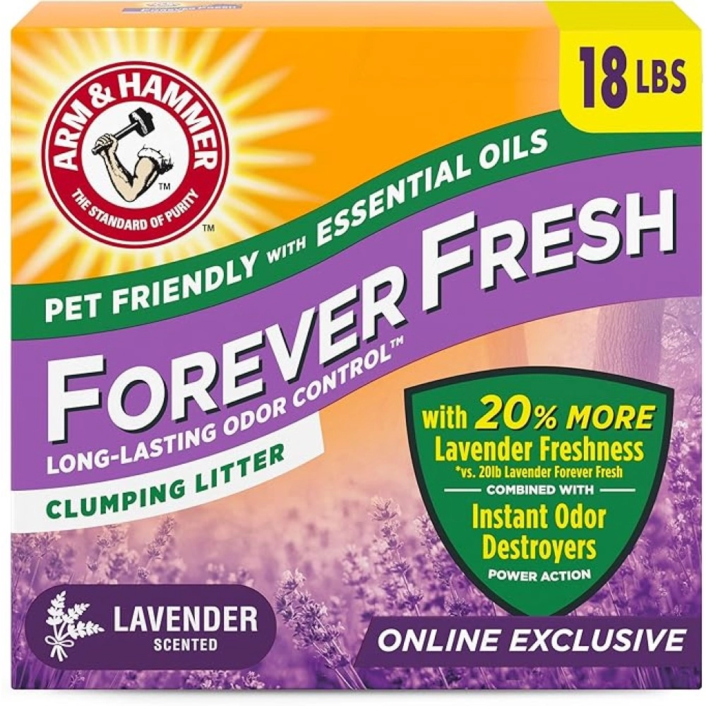 Fresh Clumping Cat Litter Lavender