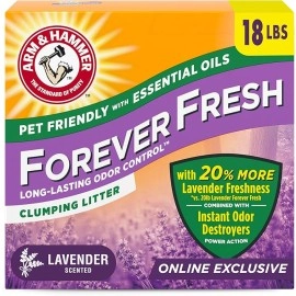 Fresh Clumping Cat Litter Lavender