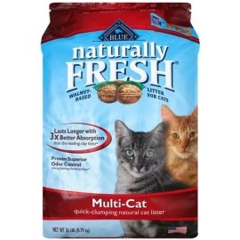 Naturally Fresh Cat Litter Made From Walnut Shells