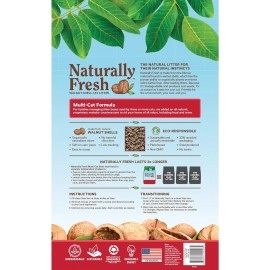 Naturally Fresh Cat Litter Made From Walnut Shells